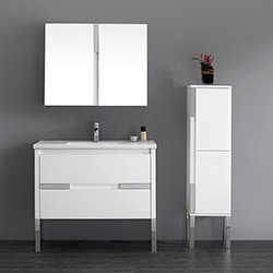 033-1000A Cabinet & Vanity Set