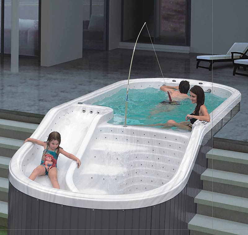 SPA-018 Waterpark Swim Spa