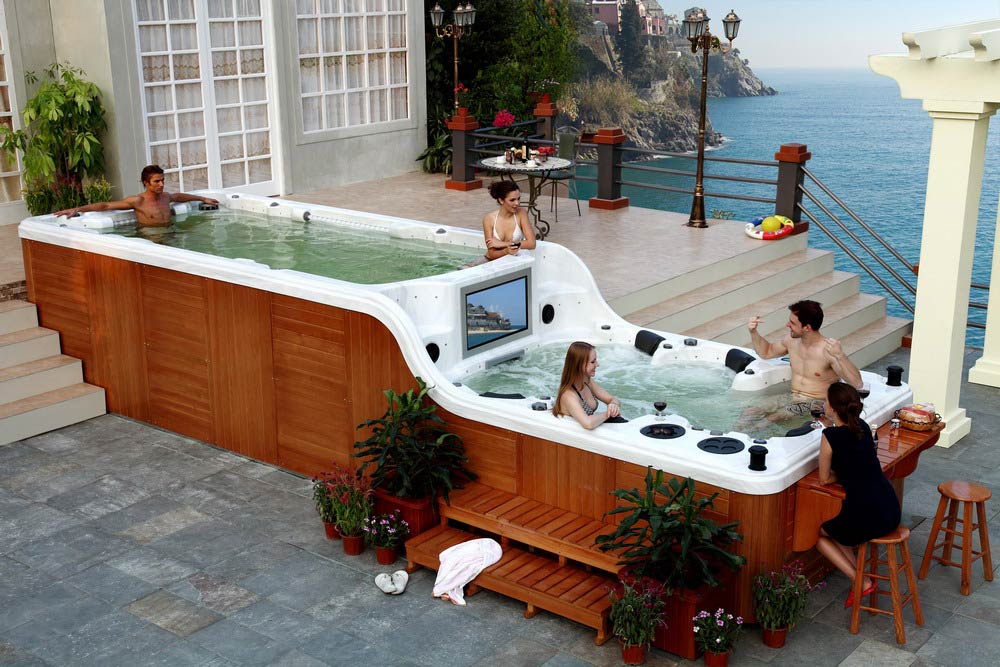 SPA-8178 Ultimate Entertainment Swim Spa & Hot Tub