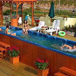 SPA-8888 Canadian Swim Spa & Hot Tub