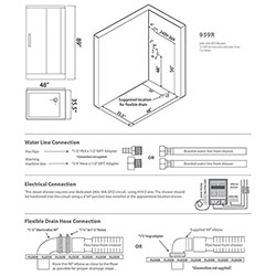 959 Rain Series Steam Shower