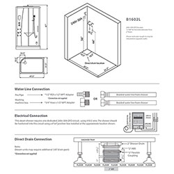 B1602 Legend Series Steam Shower