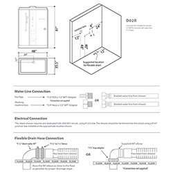 D-02 Blue Series Steam Shower